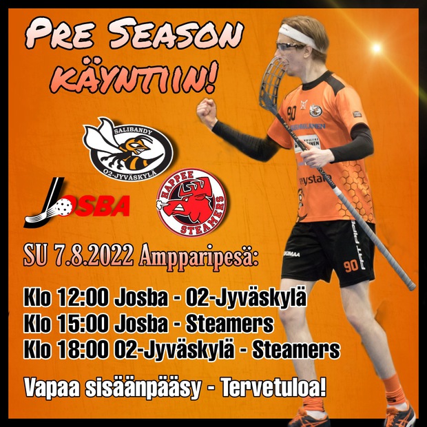 Pre Season käyntiin